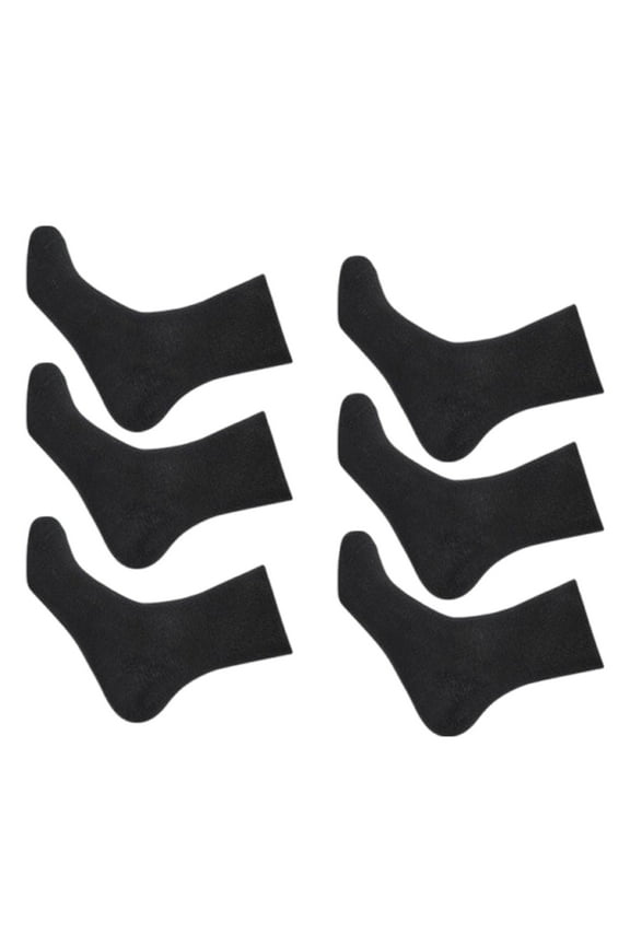 3 Pair Quarter Socks for Women Mens Not Binding Top Loose Wide Mouth Casual Cotton Short Ankle Socks