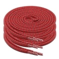 thumbnail image 1 of 3 Pair Round Reflective Shoe laces Replacement Rope for Sneakers Running Shoes, 1 of 4