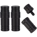 2 Sets Plastic 5/16" X 18 Joint Protectors For Billiard Pool Cue Sticks - 56mm Length, Cue Accessory (2023)