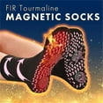 thumbnail image 1 of 3 Pair Tourmaline Thermal Circulation Acupressure Self-Heating Shaping Socks, Tourmaline Slimming Health Sock, Foot Massage Thermotherapeutic Sock, 1 of 7