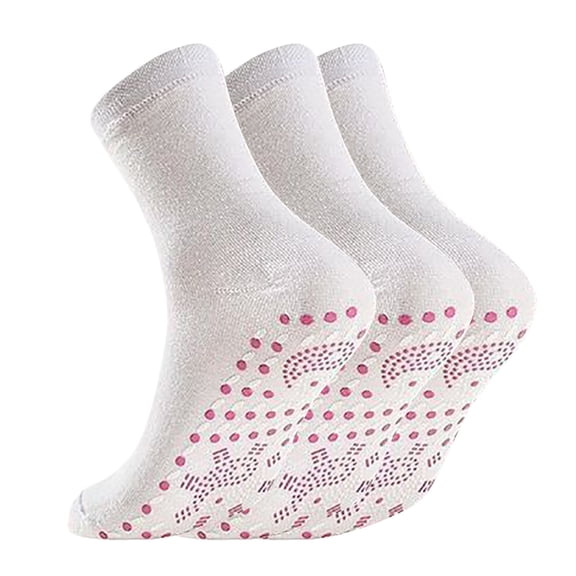 3 Pair Of Tourmalines Heating Health Socks Tourmalines Health Socks Tourmalines Health Socks Magnetic Heating Socks Foot Massage Thermotherapeutic Socks