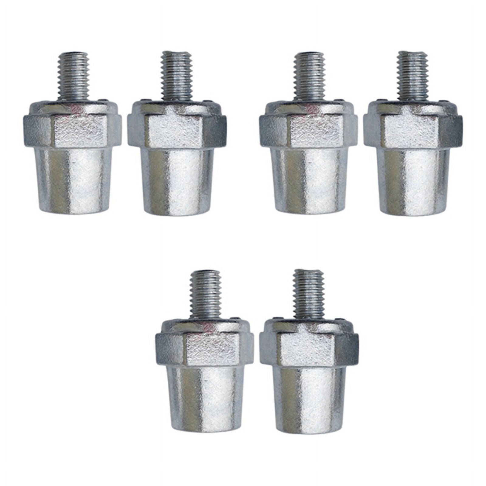 3 Pair Zinc Alloy Battery Side Terminal Charging Posts Fit 8mm Positive