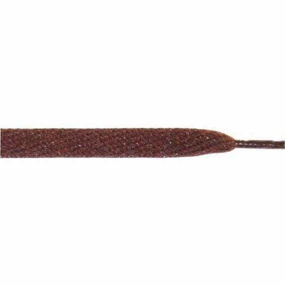 3 Pairs 1/2 inch Flat Thick Shoelaces, Perfect for Casual Shoes (Brown)