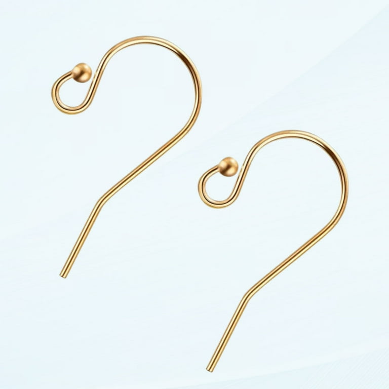 Pairs 14K Gold Filled Earring Hooks Ball End Earring Findings