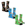 thumbnail image 1 of 3 Pairs 67 Meme Crew Socks Funny Gifts For Boys Girls Six Seven 67 Socks, 1 of 4