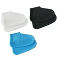 3 Pairs of Adult Silicone Shoes Covers Thicken Wear Resistant Boots