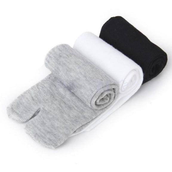 3 Pairs Adult Socks Split Toe Socks Tabi Socks Unisex Flip Flop Socks