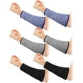 thumbnail image 1 of 3 Pairs Arm Protectors for Thin Skin and Bruising Cut Resistant Forearm Sleeve Level 5 Arm Burn Protection Sleeve, 1 of 7