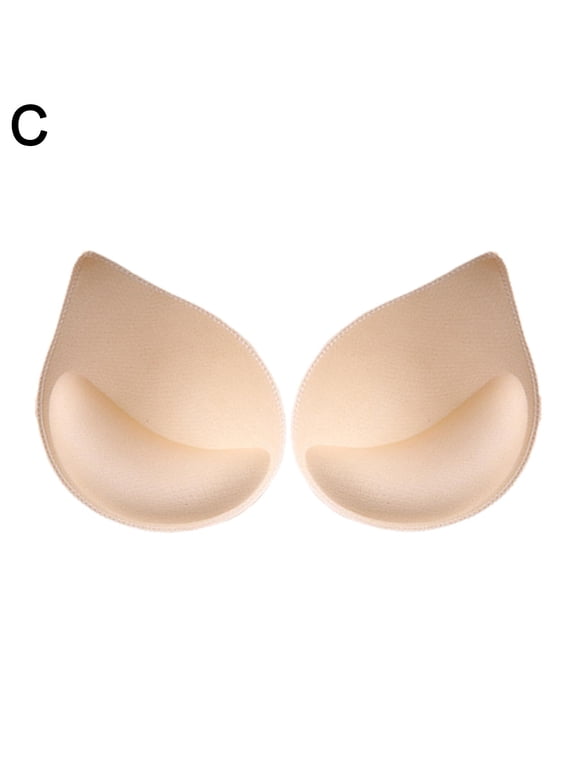 3 Pairs Bra Pad Inserts Push Up Inserts Bra Cups Replacement Breathable Sponge Bra Pads for Women Sport Bra Swimsuit J2R1