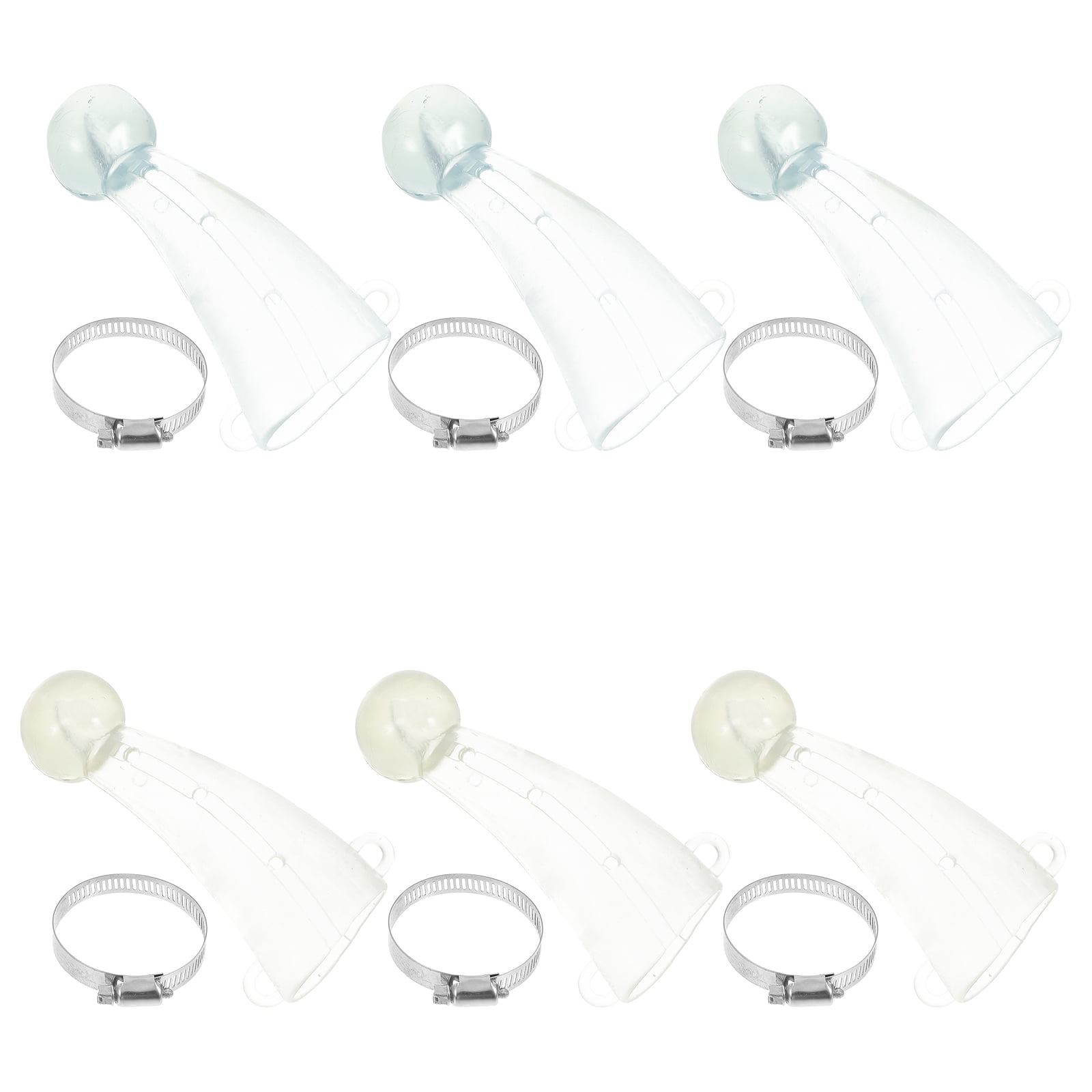 3 Pairs Cattle Horn Protective Cover Horns Protector Silicone Case Farm