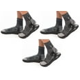 thumbnail image 1 of 3 Pairs Charcoal Grey Wool Split Toe Tabi Socks For Hiking Or Casual by V-Toe Socks, Inc, 1 of 6