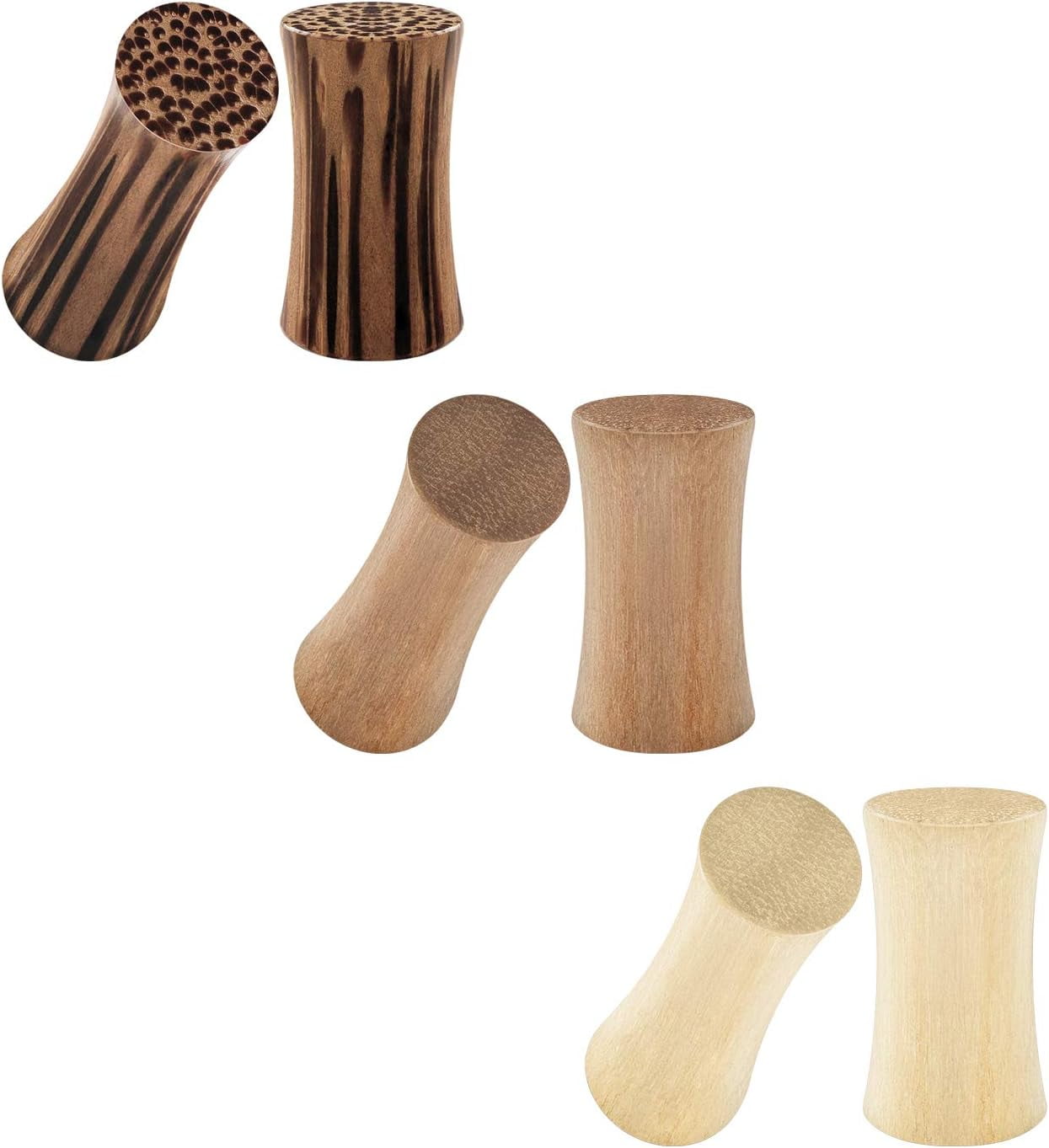 2PCS Silicone Skin Double Flared Saddle Unique Stretcher Ear Tunnel Gauge Plug Earring Lobe Piercing Jewellery Choose Sizes 5