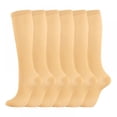 thumbnail image 1 of 3 Pairs Compression Socks - Compression Socks for Women & Men Circulation - Best Support for Nurses, Running, Athletic, 1 of 10