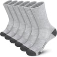 thumbnail image 1 of 3 Pairs Compression Socks for Men, Arch Support Mens Sport Socks for Running, Athletic, Cycling, 1 of 5
