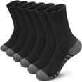 thumbnail image 1 of 3 Pairs Compression Socks for Men, Arch Support Mens Sport Socks for Running, Athletic, Cycling, 1 of 5