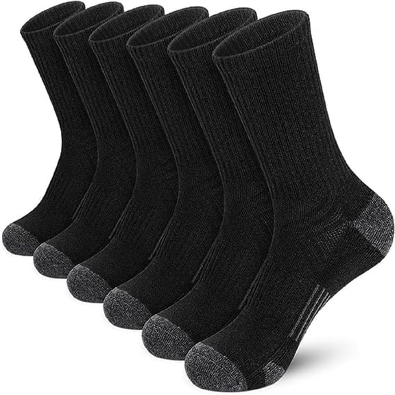 3 Pairs Compression Socks for Men, Arch Support Mens Sport Socks for Running, Athletic, Cycling