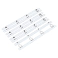 thumbnail image 1 of 3 Pairs Corset Busk, 7" Metal Spring Steel Boning Support with 4 Buttons 0.5 Width, 1 of 6