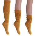 thumbnail image 1 of 3 Pairs Cotton Slouch Cotton Socks Extra Heavy and Extra Long Shoe size 5-10, 1 of 3