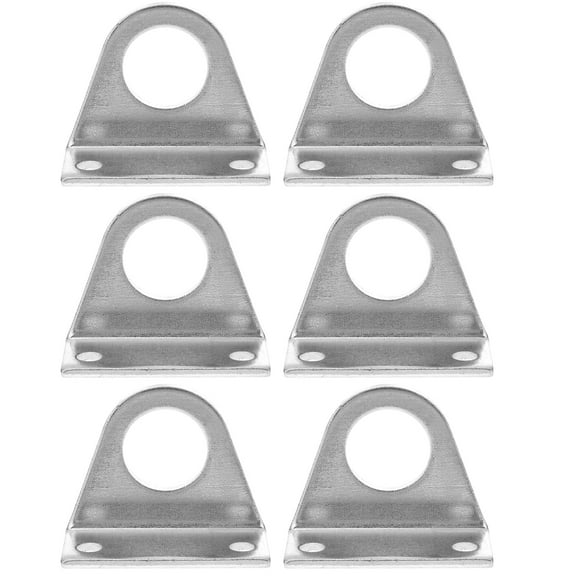 3 Pairs Cylinder Rod U-clamp High Strength Highstrung Clevis Bracket Stainless Steel Brackets U-clip 304