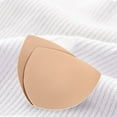 thumbnail image 1 of 3 Pairs Of Detachable Chest Pad Replacement Chest Pad Insert Chest Pad Yoga Clothes Bra Molding Pad Bra Clips for Front Prosthesis Cover Lingerie Tape for Sensitive Skin Strapless Sticky Push up Bra, 1 of 6