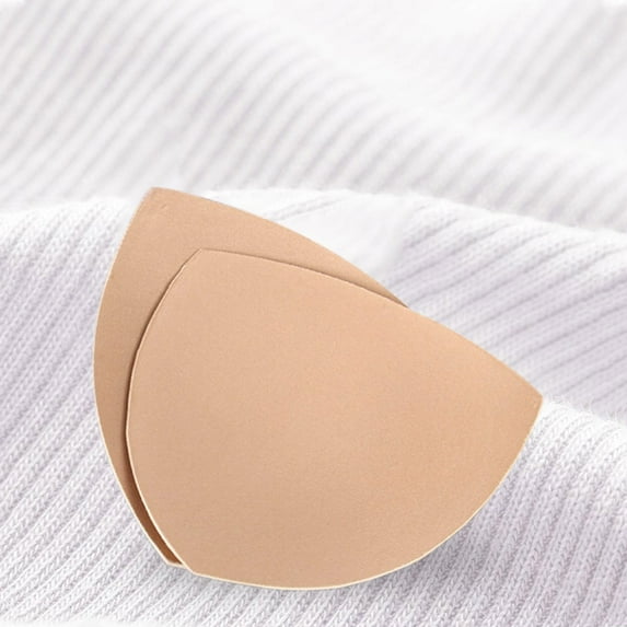 3 Pairs Of Detachable Chest Pad Replacement Chest Pad Insert Chest Pad Yoga Clothes Bra Molding Pad Bra Clips for Front Prosthesis Cover Lingerie Tape for Sensitive Skin Strapless Sticky Push up Bra