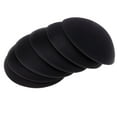 thumbnail image 1 of 3 Pairs Foam Bra Pads Thicken Round Bra Inserts For Woman Lady Bikini , Black, 11.5cm, 1 of 5