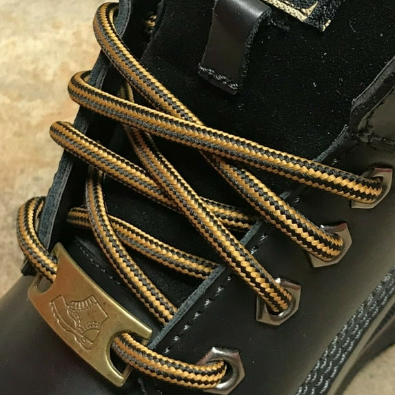 3 Pairs Heavy duty Round Strings Boot Laces Shoelaces for Military Hiking Motorcycle Boots Shoe 36 39 40 48 54 60 63 72 Inches