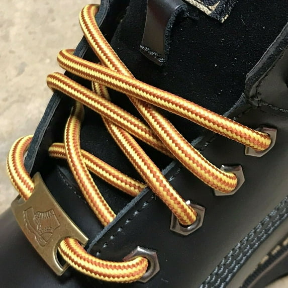 3 Pairs Heavy duty Round Strings Boot Laces Shoelaces for Military Hiking Motorcycle Boots Shoe 36 39 40 48 54 60 63 72 Inches