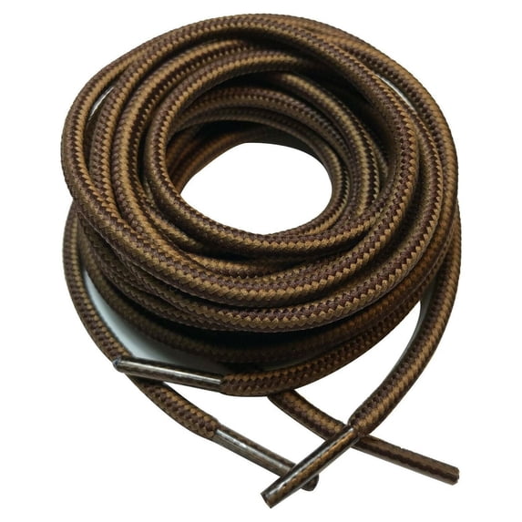 3 Pairs Heavy duty Round Strings Boot Laces Shoelaces for Military Hiking Motorcycle Boots Shoe 36 39 40 48 54 60 63 72 Inches