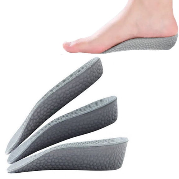 3 Pairs Height Increase Insole Invisible Increased Heel Lifting Inserts Shoe Lifts Shoe Pads Elevator Insoles for Men Women