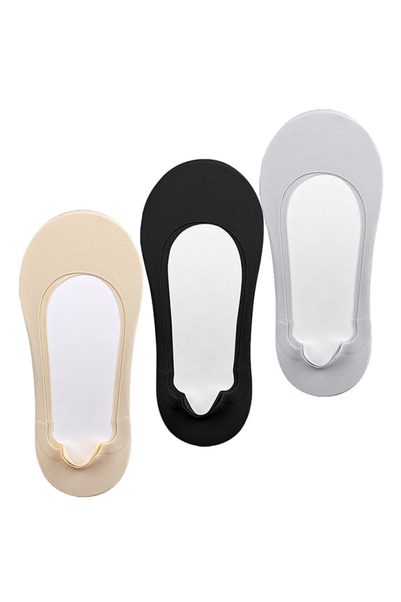 3 Pairs Hidden Low Cut Socks for Girls Ladies Women Women's