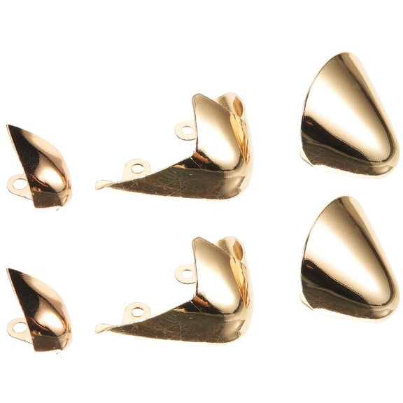 3 Pairs High Heels to Protect The Boot Decor Decorative Toe Caps for Cover Replacement Accessories