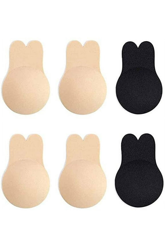 3 Pairs Invisible Adhesive Bra, Anti-Penetration Point Adhesive Bra,Breast Lift Tape Push Up Strapless Nipple Covers