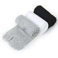 thumbnail image 1 of 3 Pairs Japanese Kimono Soft Cotton Socks Flip Flop Sandal Split Toe Tabi Socks, 1 of 1