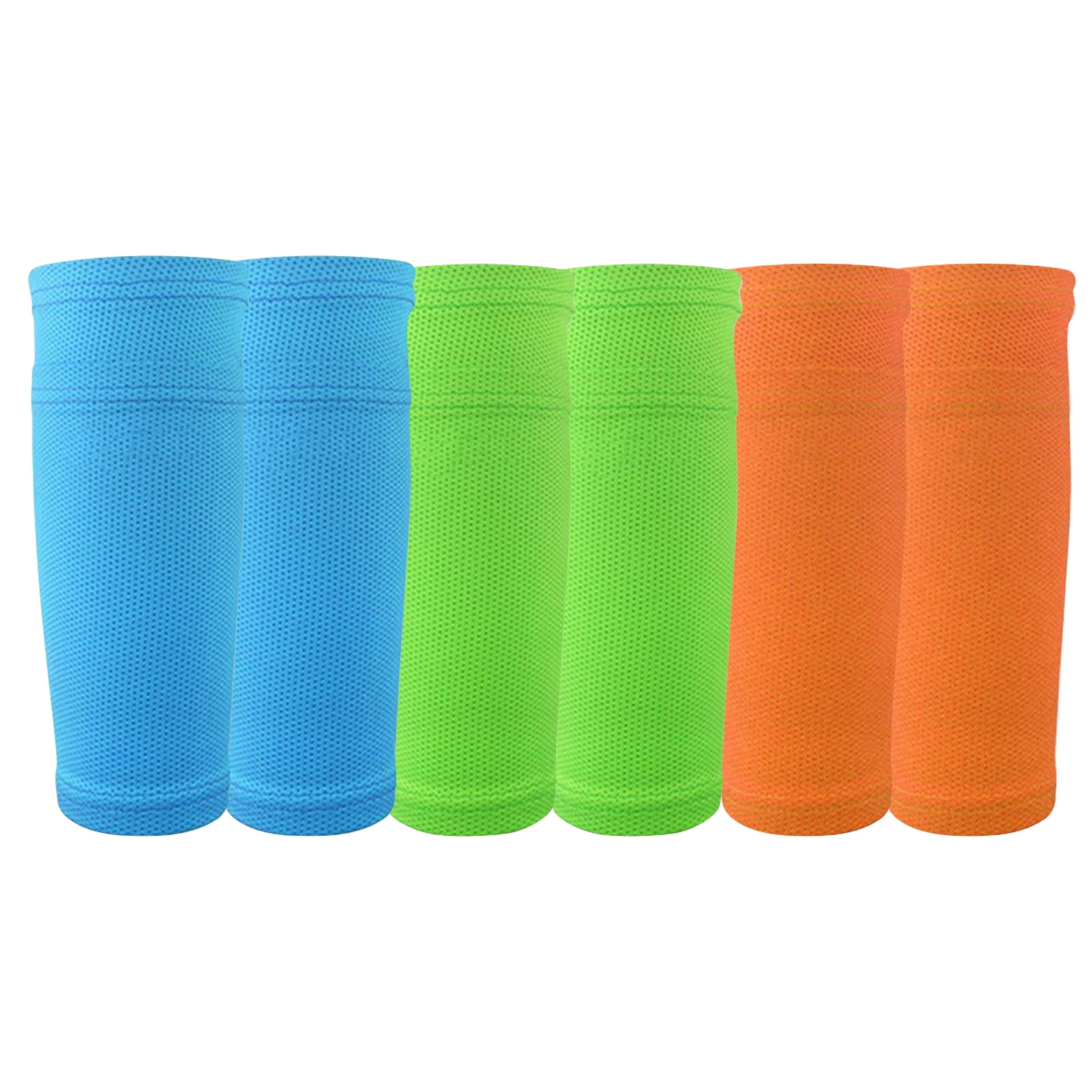 3 Pairs Kids Soccer Shin Guard Socks Breathable Calf Shin Guard Covers Shin Guard Holders Soccer