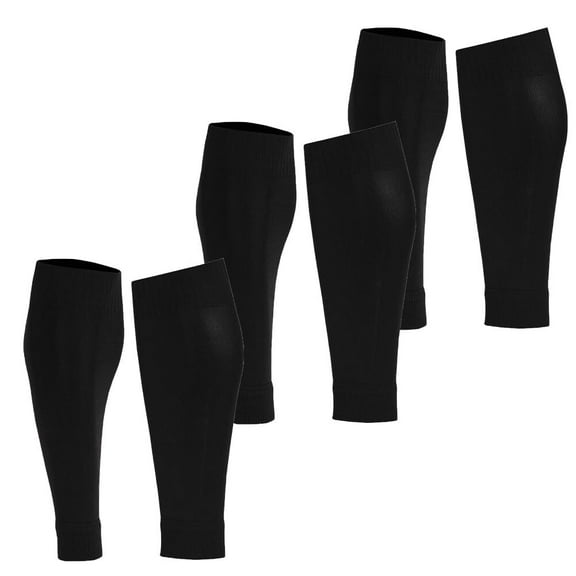 3 Pairs Leg Sleeve Socks for Grip Socks Alternative to Long Sports Socks US