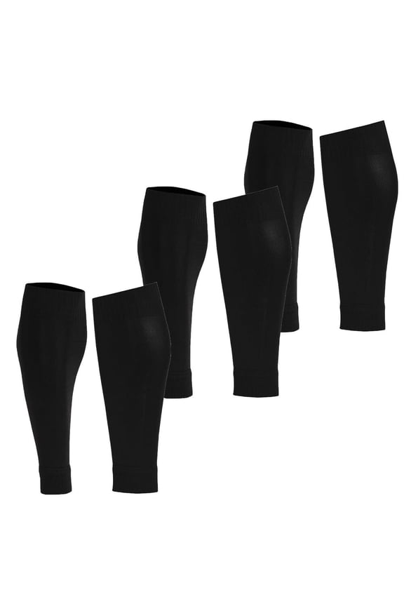 3 Pairs Leg Sleeve Socks for Grip Socks Alternative to Long Sports Socks US