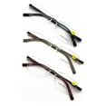 thumbnail image 1 of 3 Pairs Lightweight Men Women Rimless Comfortable Reading Glasses with Spring Hinge - Clear Lens Reader +2.75, 1 of 3