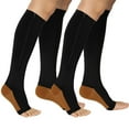 thumbnail image 1 of 3 Pairs Medical Sport Compression Socks - 15-20mmhg Graduated Knee-High Support for Men & Women, Ideal for Soccer, Running, and Nurses, 1 of 1