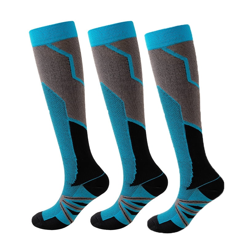 3 Pairs Medical Sport Compression Socks 1520mmhg Graduated KneeHigh
