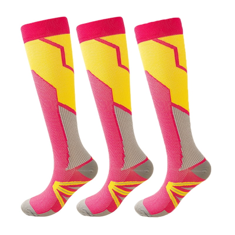3 Pairs Medical Sport Compression Socks 1520mmhg Graduated KneeHigh