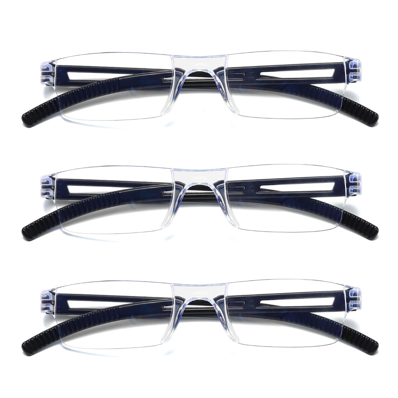 Gaoye 6PCS Reading Glasses Men - Unbreakable Blue Light Blocking - Foto 6