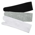 thumbnail image 1 of 3 Pairs Men Women Unisex Casual Sandal Split Two Toe Tabi Flip Flops Socks Elastic One Size, 3 Colors, 1 of 8