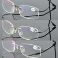 thumbnail image 1 of 3 Pairs Mens Womens Reading Glasses Titanium Readers +1.00 ~3.00, 1 of 2