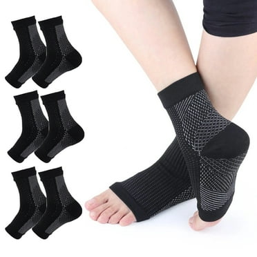 3 Pairs Neuropathy Socks for Men Women, Soothe Compression Socks for ...