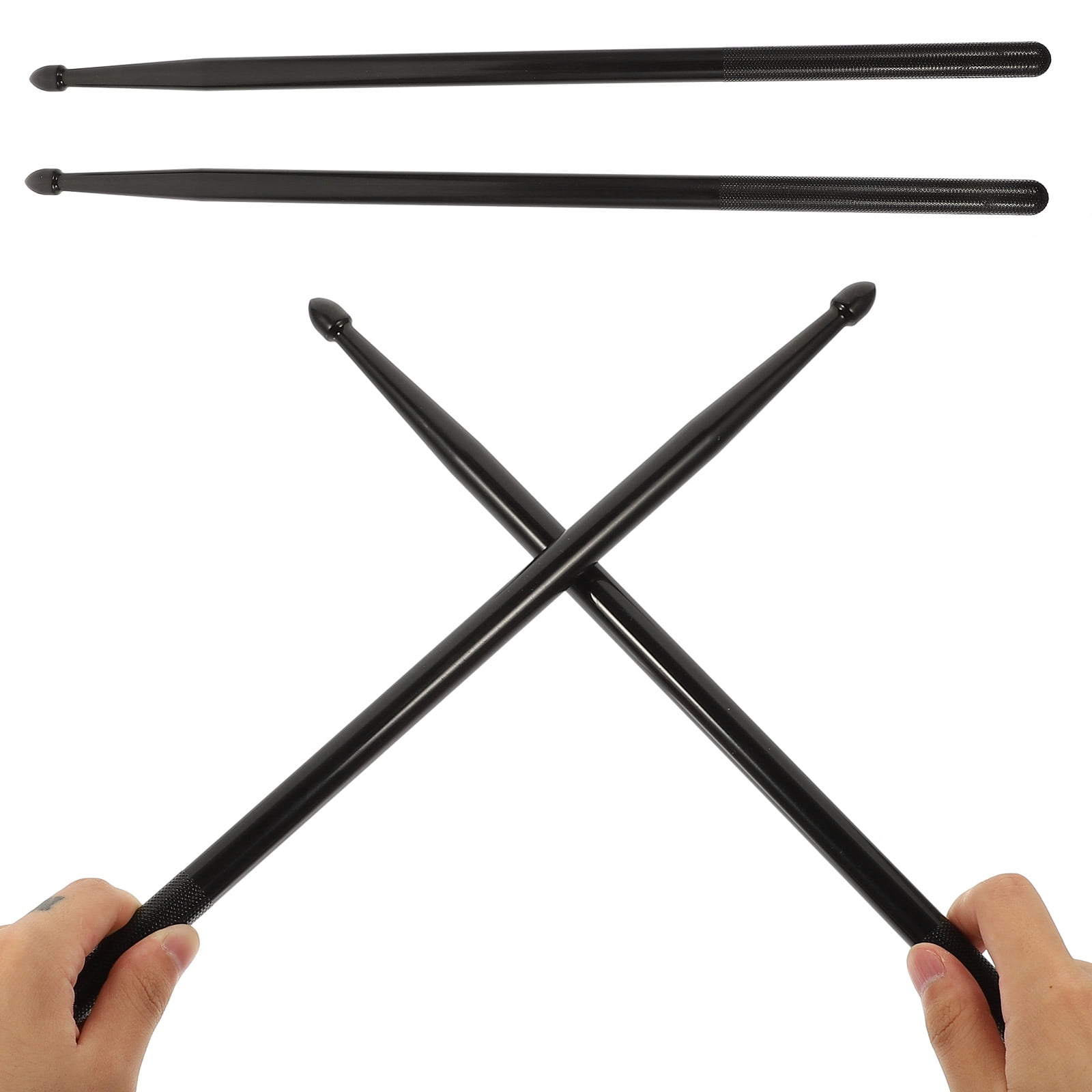 3 Pairs Nylon Drumsticks Classic Drum Sticks Replacements Percussion Drum Accessories