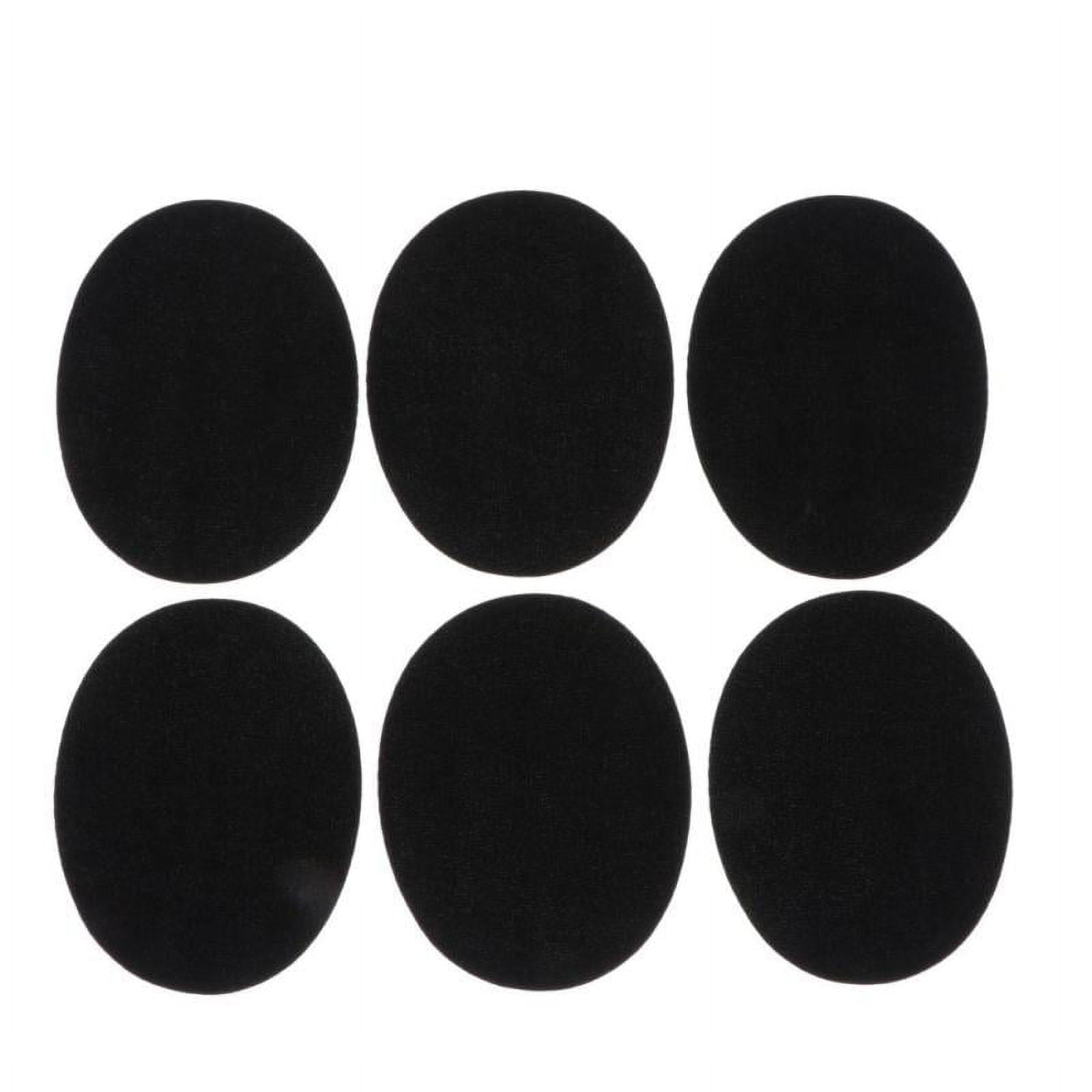 1 Pair Suede Sew-on Oval Elbow Knee Patches Diy Repair Sewing