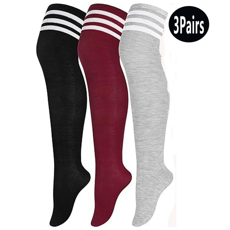 Plus size over the knee high socks deals