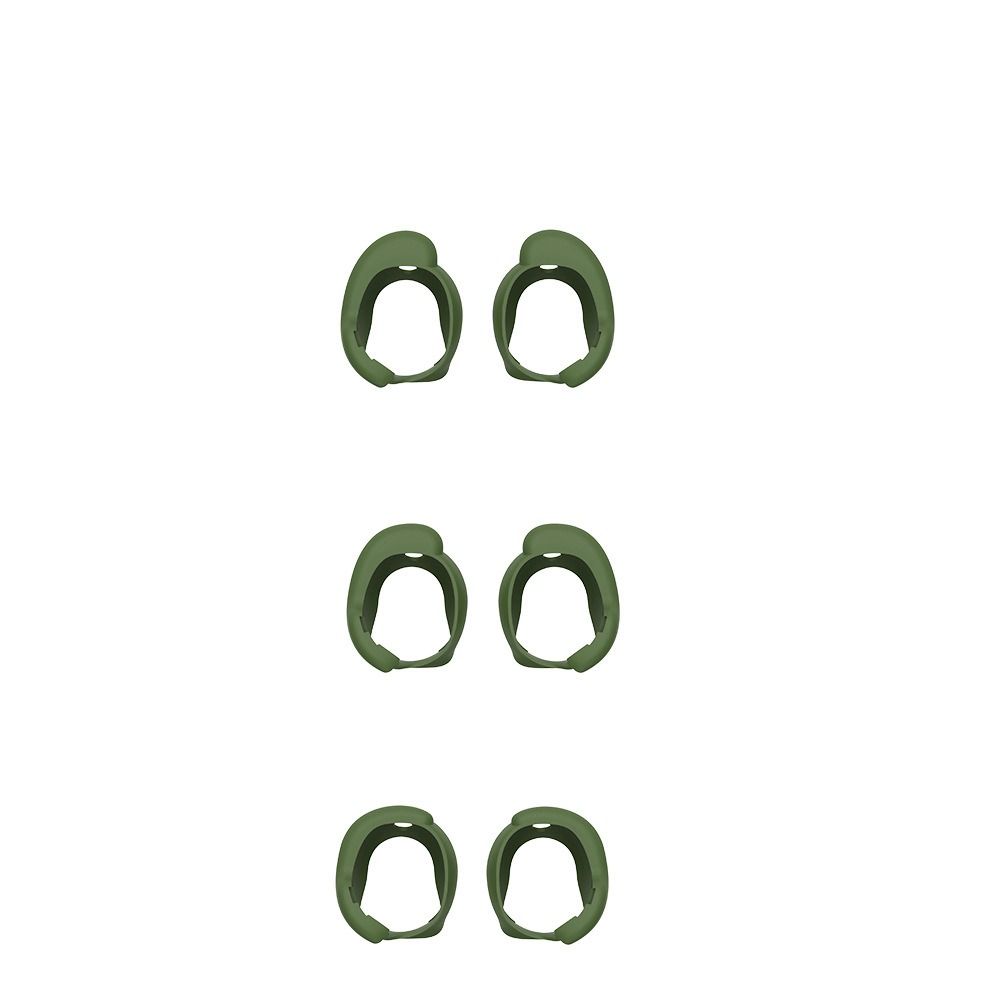 3 Pairs Portable Silicone Replacement Headphone Sleeve Earbuds Cover ...