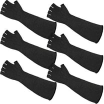 3 Pairs Protective Arm Sleeves Arm Protectors for Thin Skin and Bruising Cut Resistant Sleeve Level 5 Burn Protection